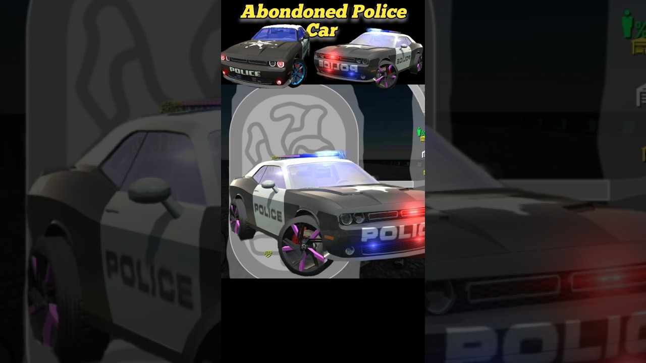 $80k🪙 Abondoned Police Car Location In Car Simulator 2 #cs2 #shorts #police #dodge #gaming #Vairal