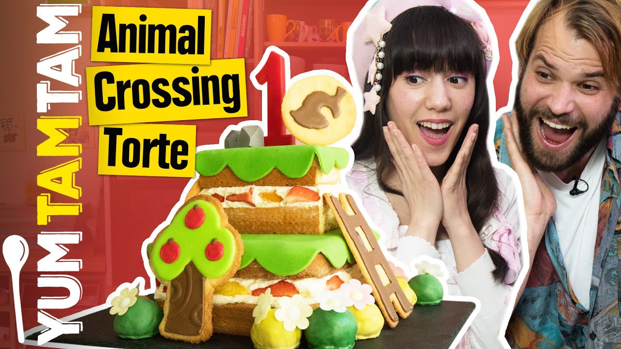 Animal Crossing-Geburtstagstorte // #yumtamtam