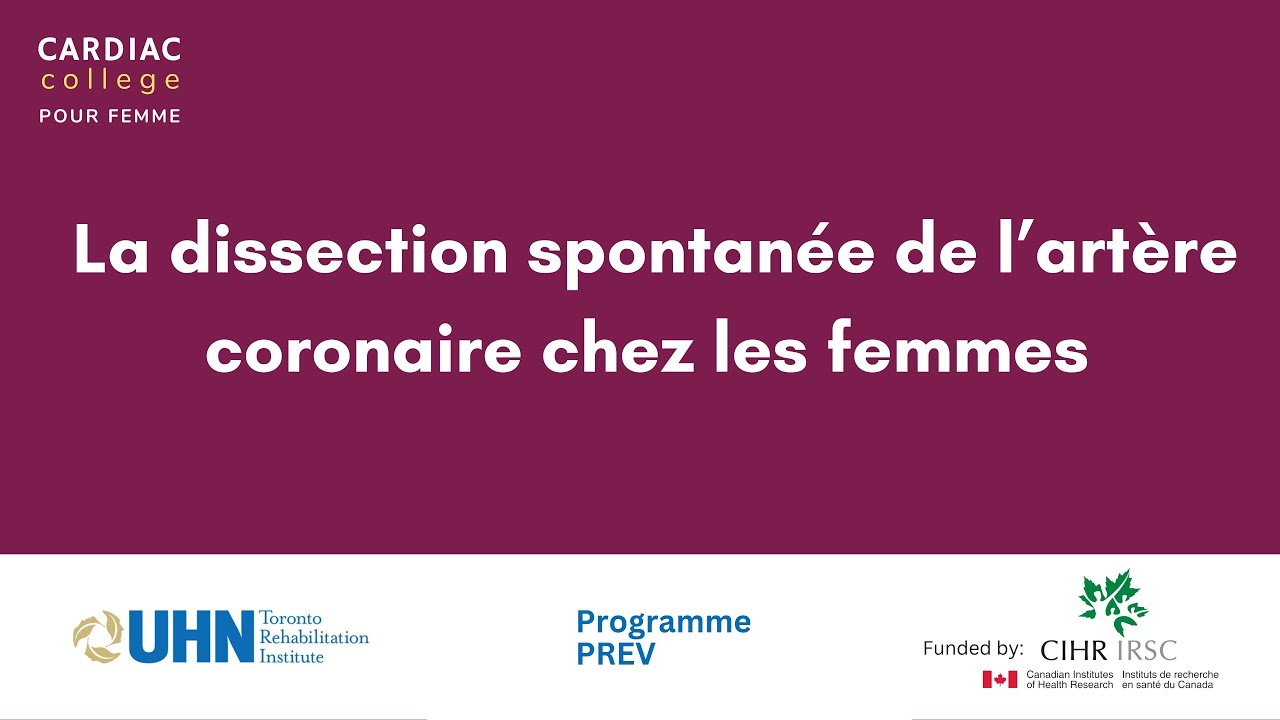 La dissection spontanée de l’artère coronaire chez les femmes