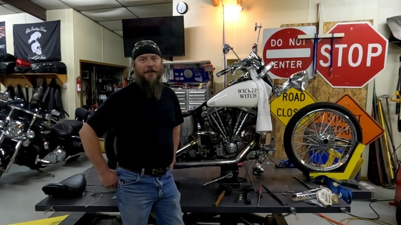 Rebuilding the Front Forks on my old Shovelhead