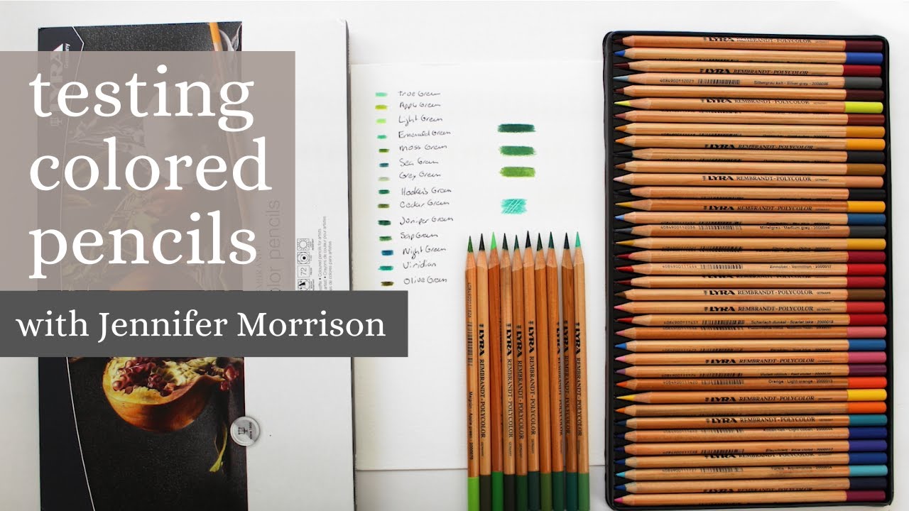 Colored Pencil Testing and Swatching
