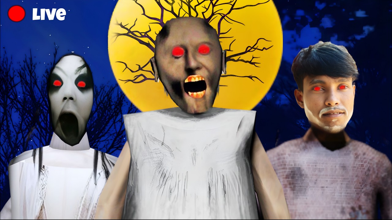 Granny Live || Granny Horror Gameplay || Granny Grandpa👉☠️ #shortsfeed #granny #live