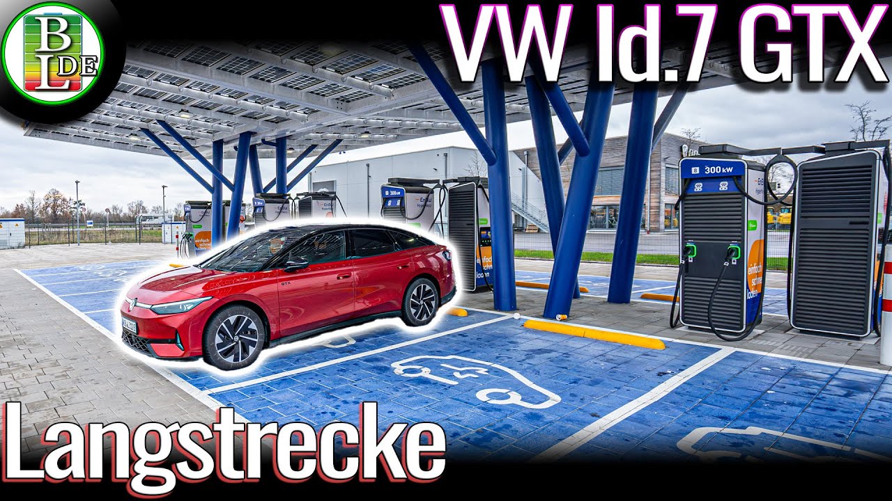 600 km im VW Id.7 GTX - Schnell und komfortabel