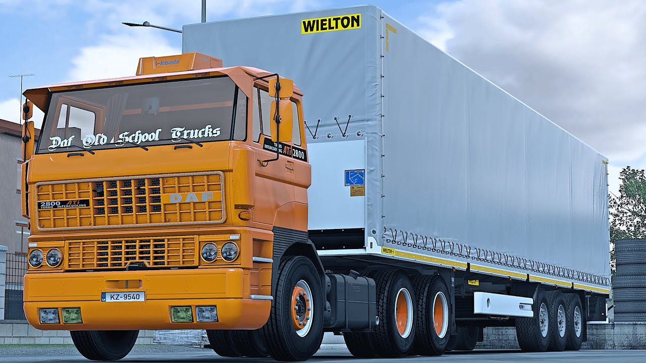 4K | ETS2 1.43 | Poland Rebuilding | DAF F241 | Warszawa 🇵🇱 - Kraków 🇵🇱