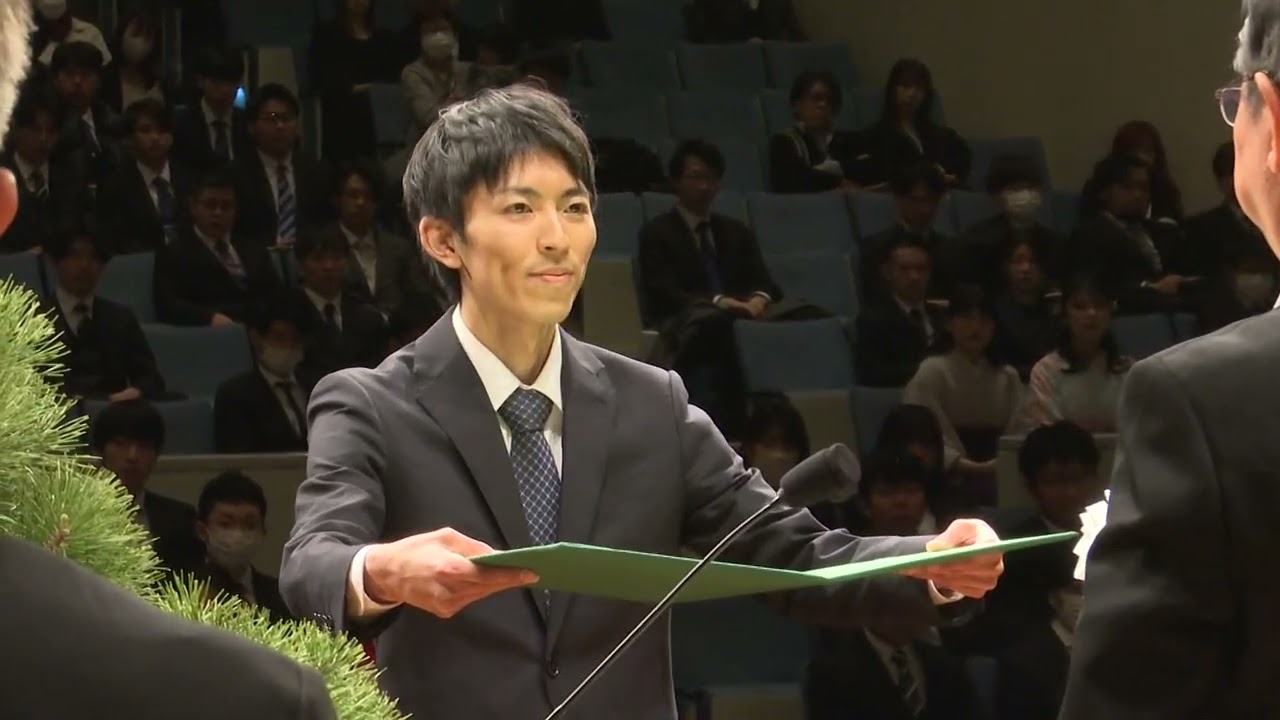 令和６年度岩手大学卒業式・大学院修了式