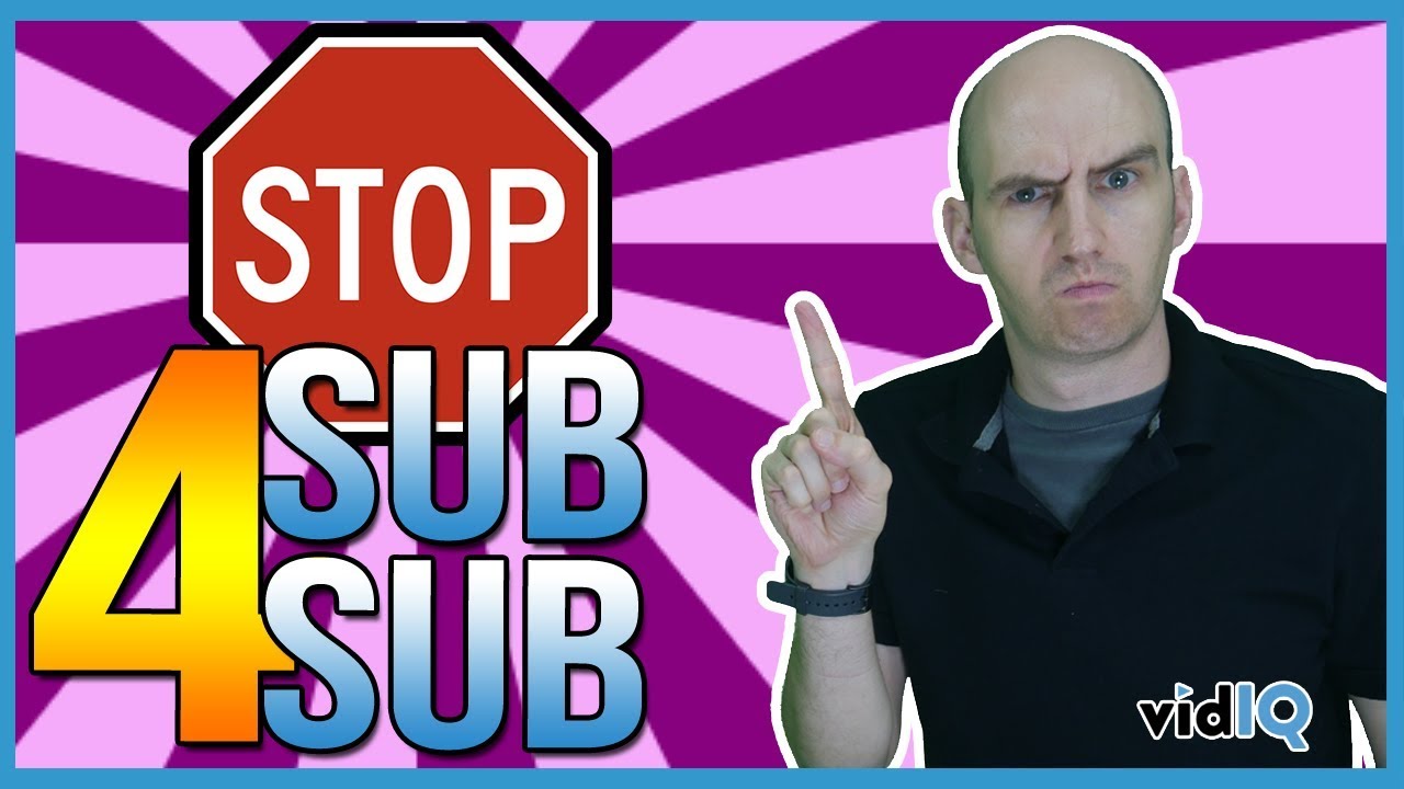 Sub4Sub &mdash; УЖАСНАЯ стратегия для YouTube! Как правильно привлекать подписчиков