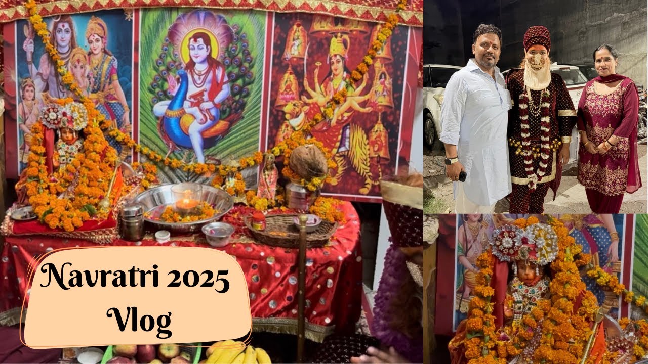 Navratri 2025🎉❤️|| Old video|| Vlog With Piplanis’