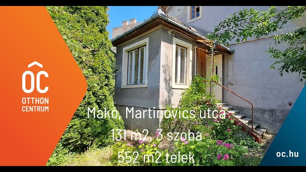 📍 Csupán 5 perc a Hagymatikum! Nézd meg mit rejt ez a makói ház!