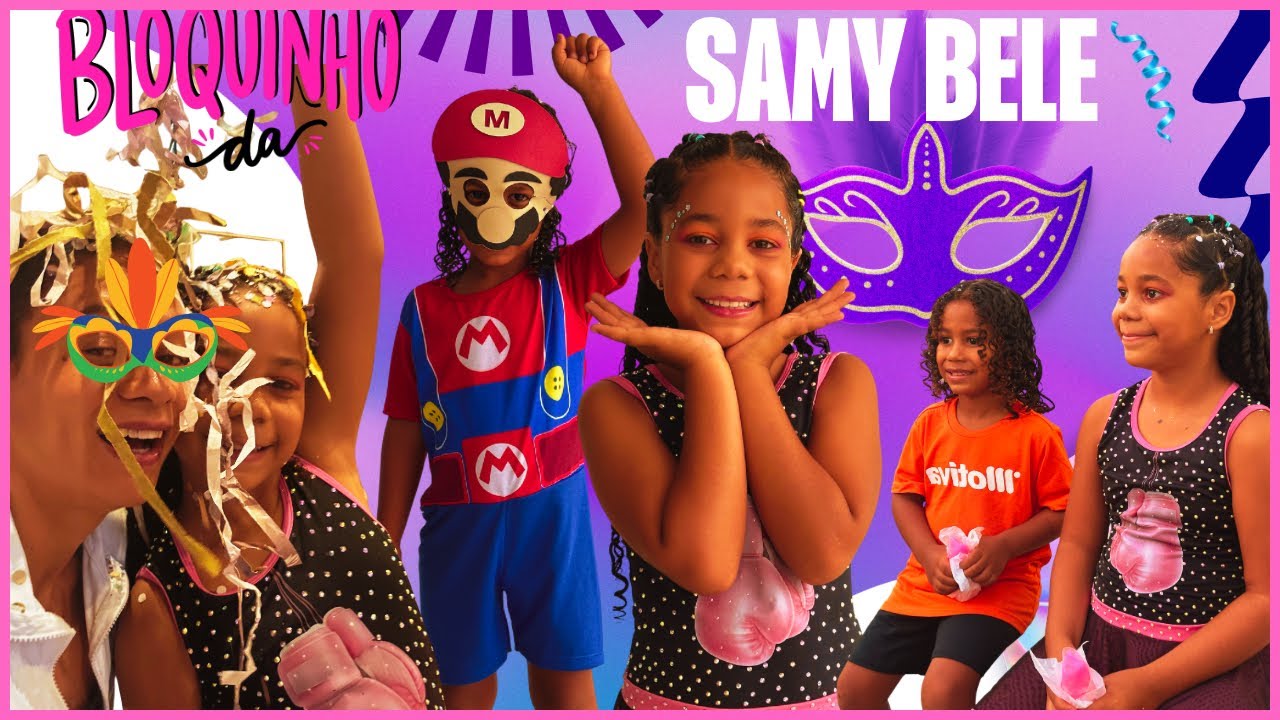 CARNAVAL NA ESCOLA DE MARINA E LUCAS!!! 