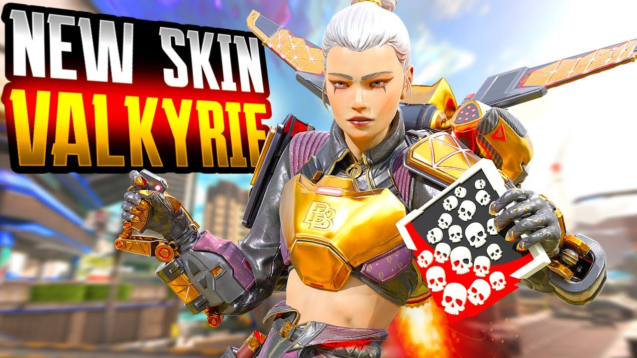 НОВЫЙ ОБЛИК ВАЛЬКИРИИ ЗА 20 УБИЙСТВ (геймплей Apex Legends)