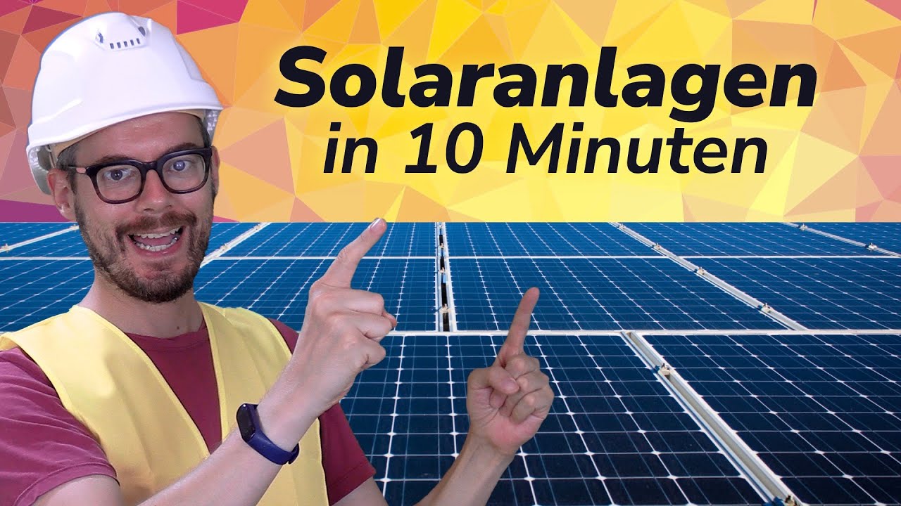 Solaranlagen: In 10 Min. mehr &uuml;ber Photovoltaik wissen als 90% aller Menschen