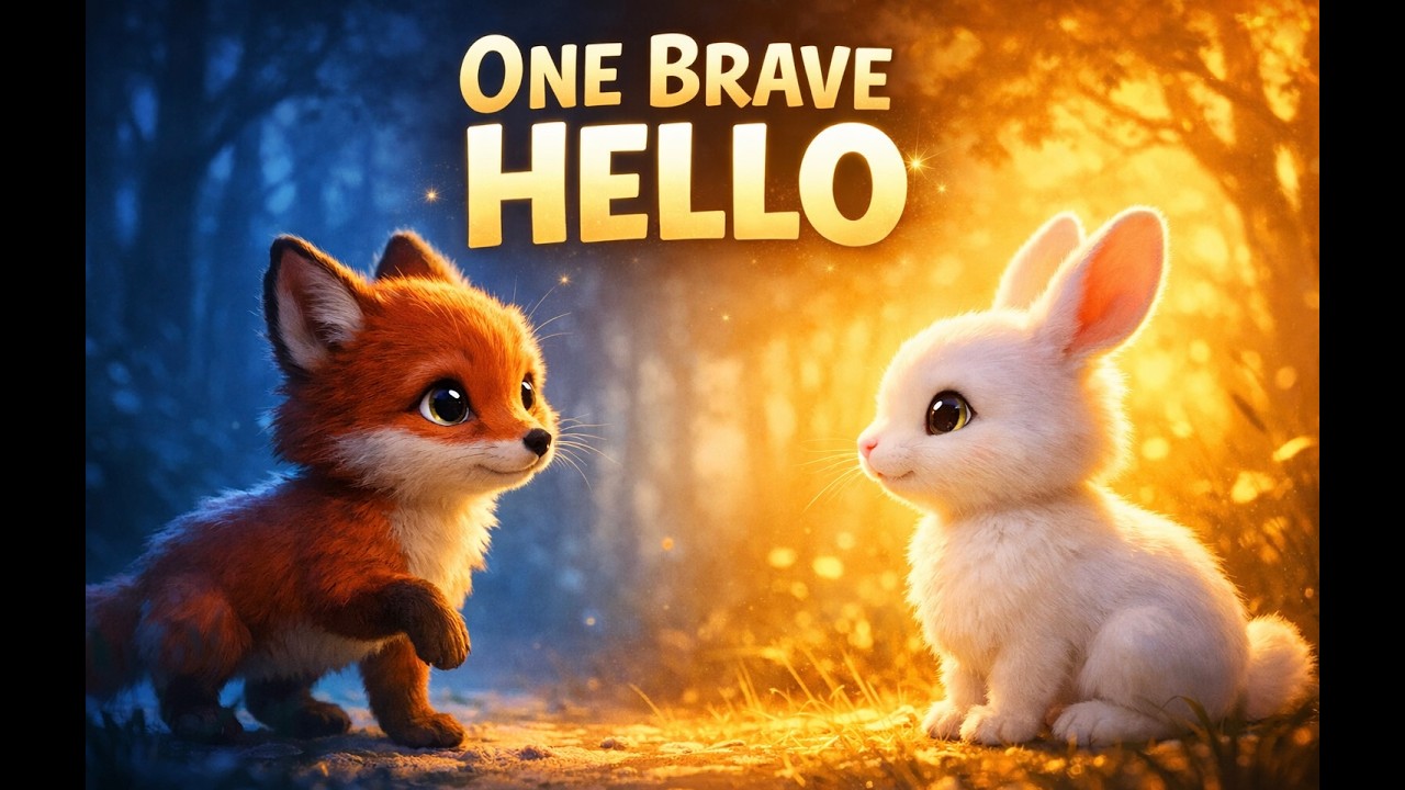 The Day Fox Met Bunny: A Gentle Story About Friendship, Courage, and New Beginnings