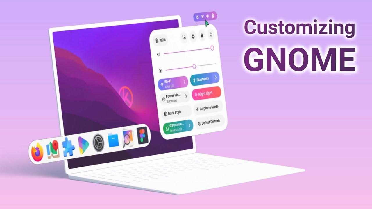 Как улучшить внешний вид рабочего стола GNOME (Полный гайд)