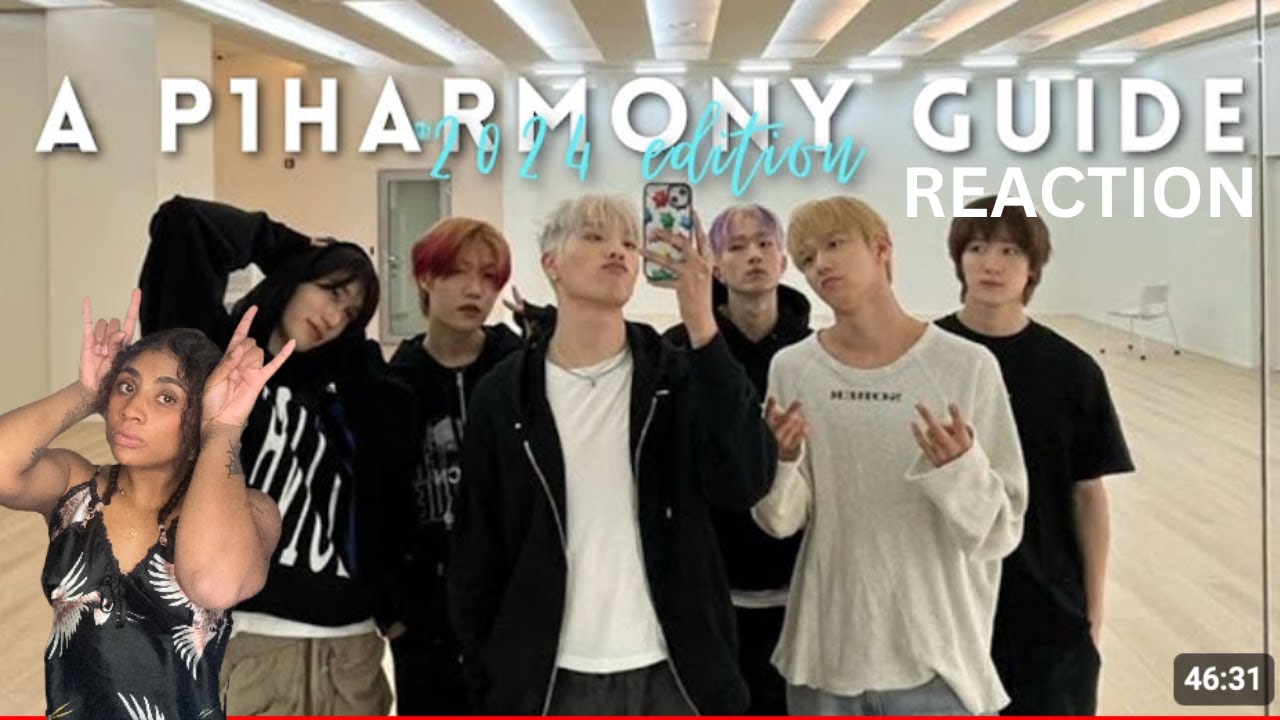 P1HARMONY GUIDE REACTION! || a p1harmony guide to cure your curiosity (2024 EDITION) | CC