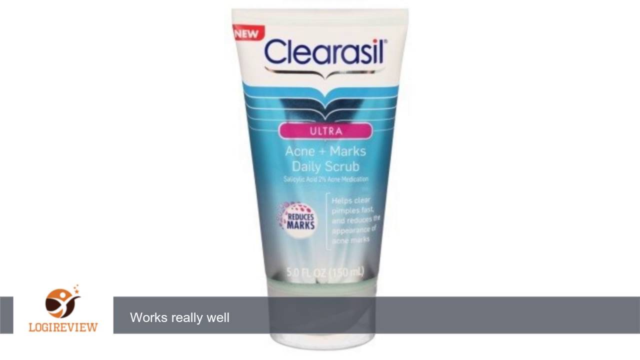 Clearasil Ultra Acne + Marks Daily Scrub 5oz (3 Pack) | Review/Test
