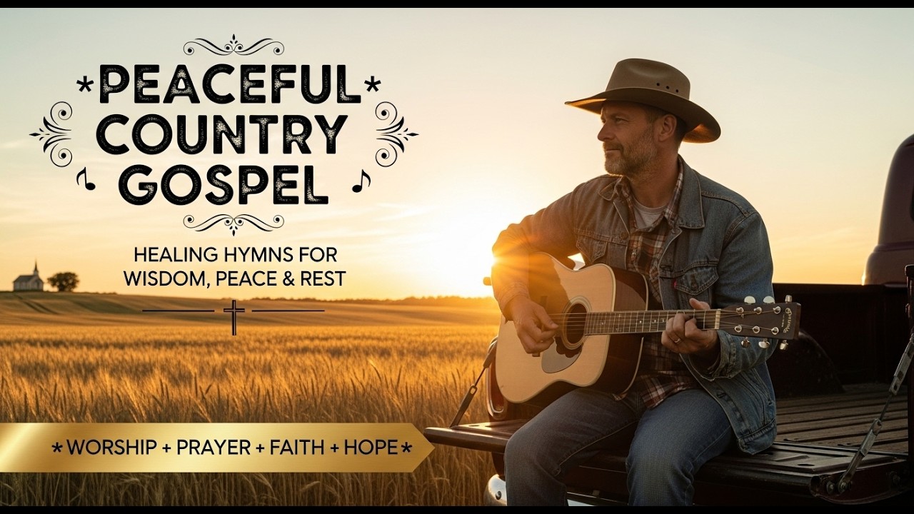 Evening Prayers & Quiet Hallelujahs 🌙  46-Min Relaxing Country Gospel Worship Playlist 2026 — Part 3