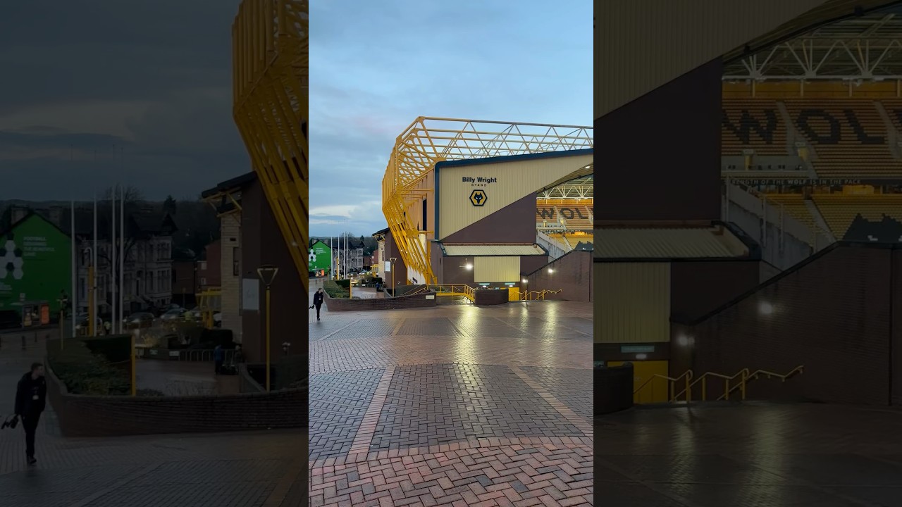 Molineux Stadium - 32.050 Pl&auml;tze - Wolverhampton Wanderers 💛🖤