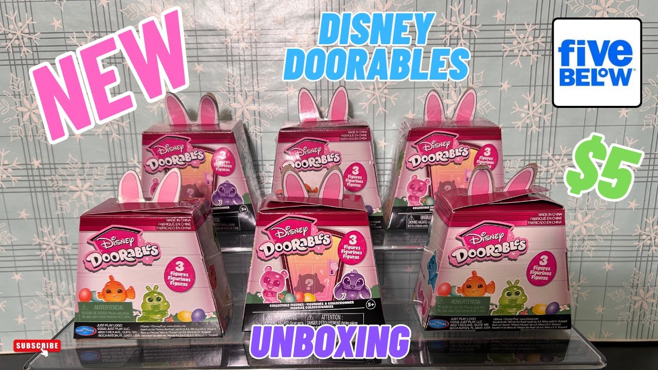 🐣Распаковка НОВЫХ пасхальных фигурок Disney Doorables 2026 года 🌸✨ Находка в Five Below всего за ...