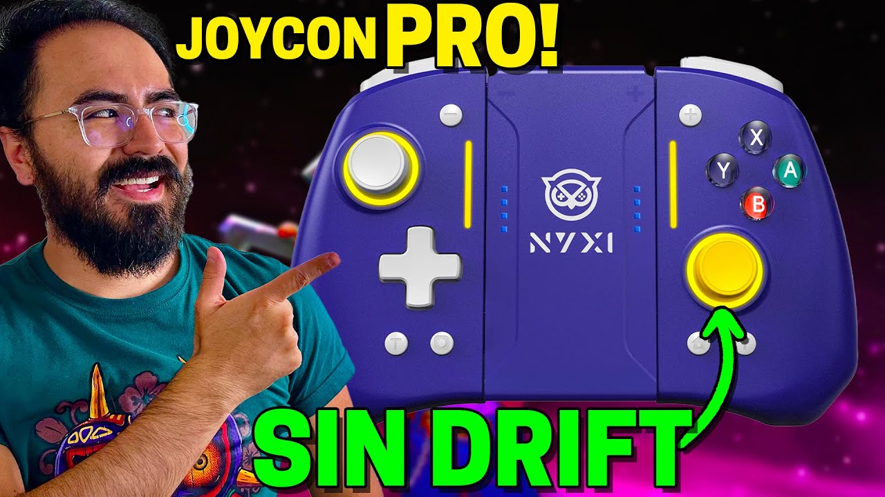 NYXI Hyperion Pro | Ya No Necesitaras Los JOYCON | Sin DRIFT | JxR