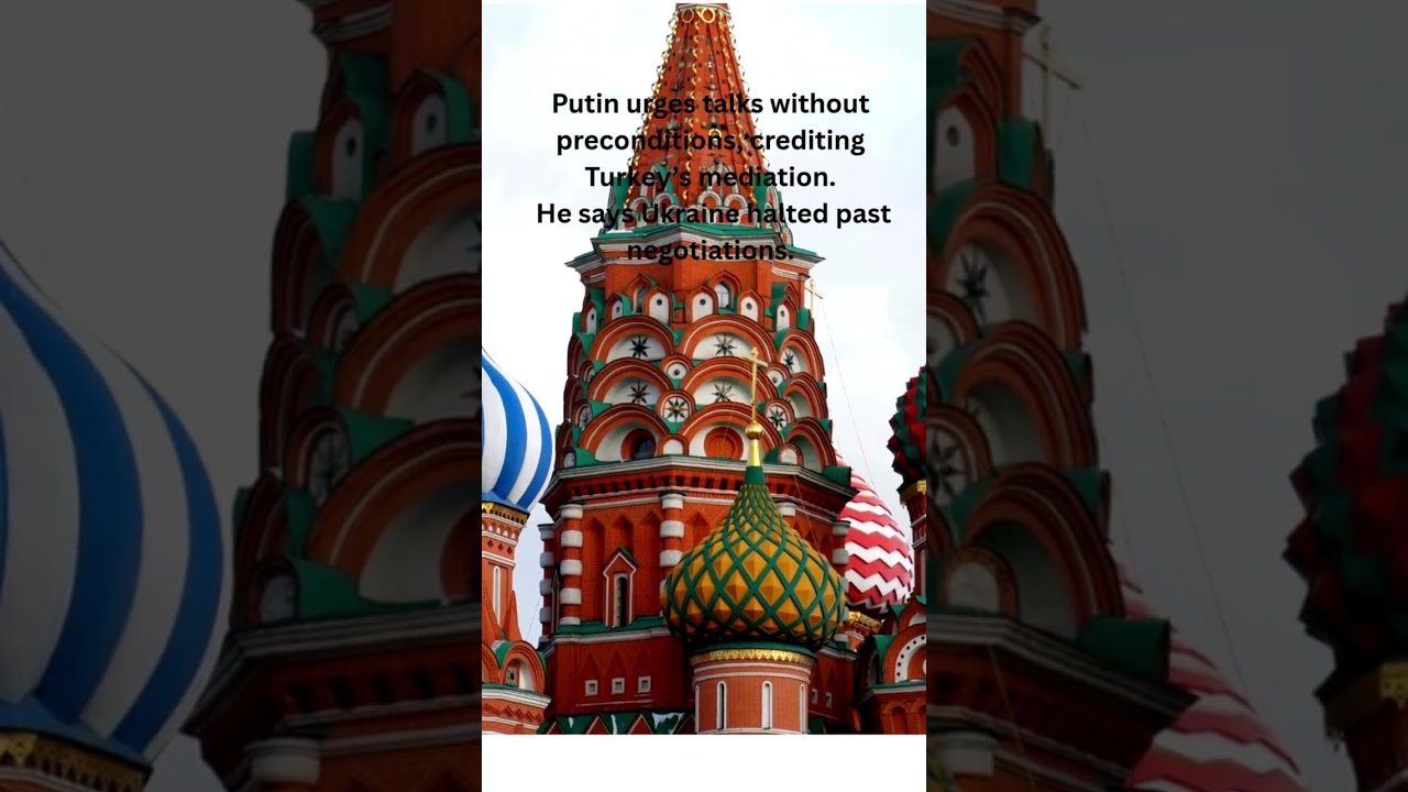 Russia-Ukraine Peace Talks in Istanbul | May 16, 2025