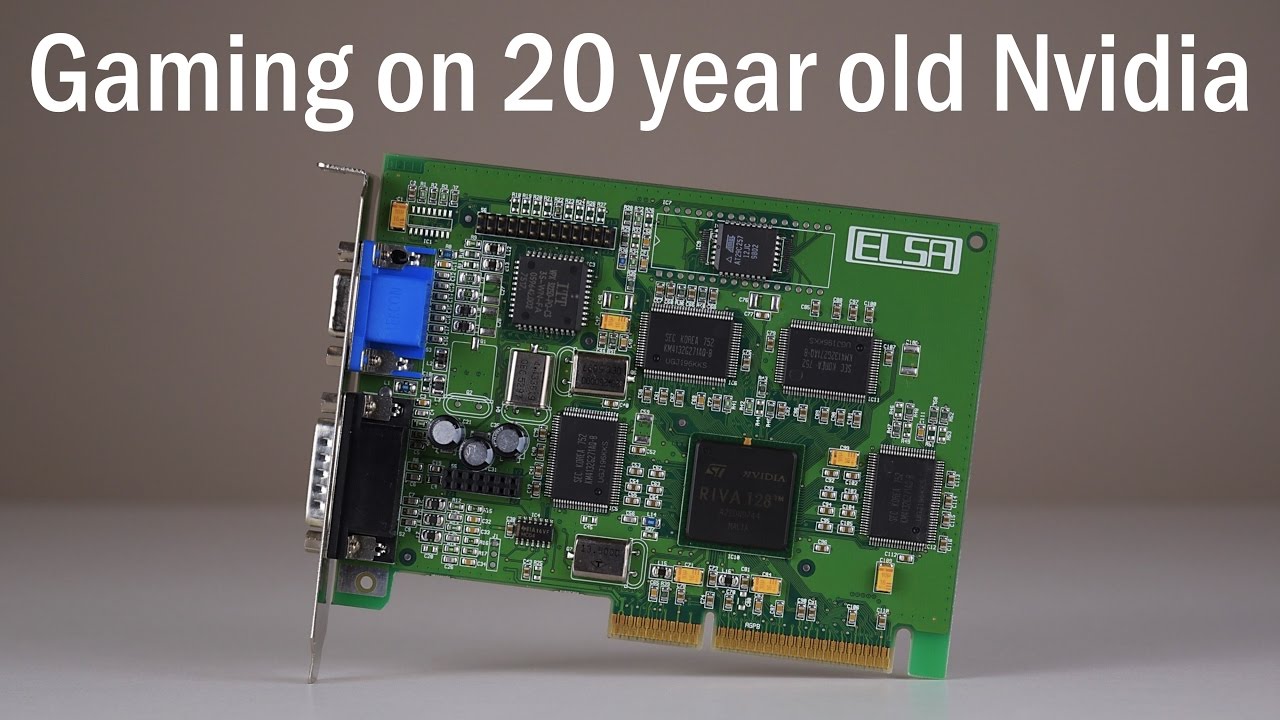 Nvidia RIVA 128 - What's gaming like on a 20 year old Nvidia card?