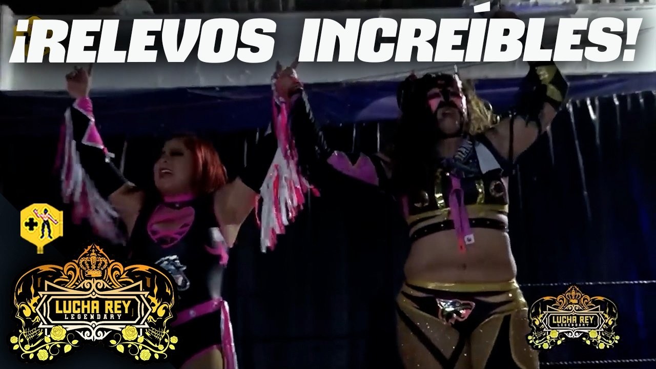 Relevos Increóbles: Visionario y Mary Caporal vs Daimo y Diosa Nix | Lucha Rey | Lucha completa