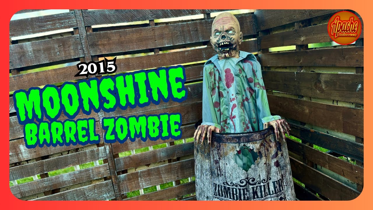 My Favorite Jump Scare Character | Moonshine Barrel Zombie from Spirit Halloween