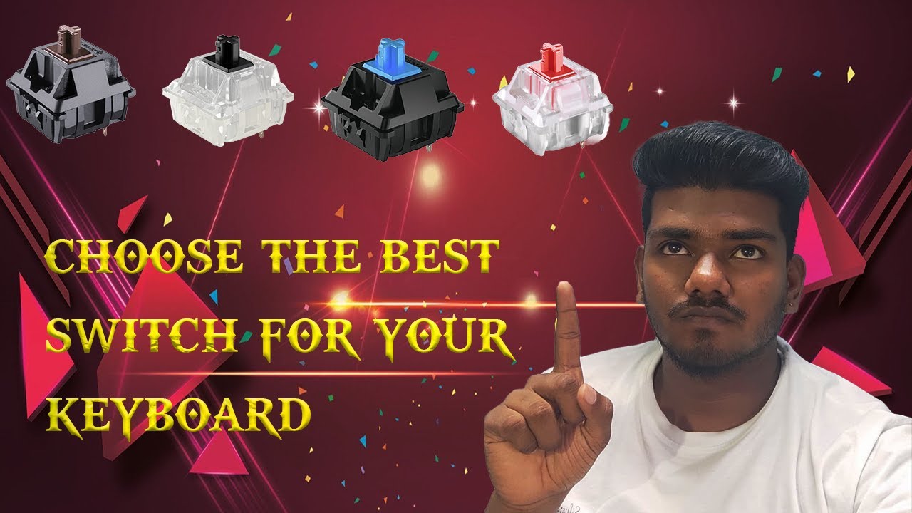 Differences Between Blue, Brown, Red, Black Switches Mechanical Keyboard Buyers Guide