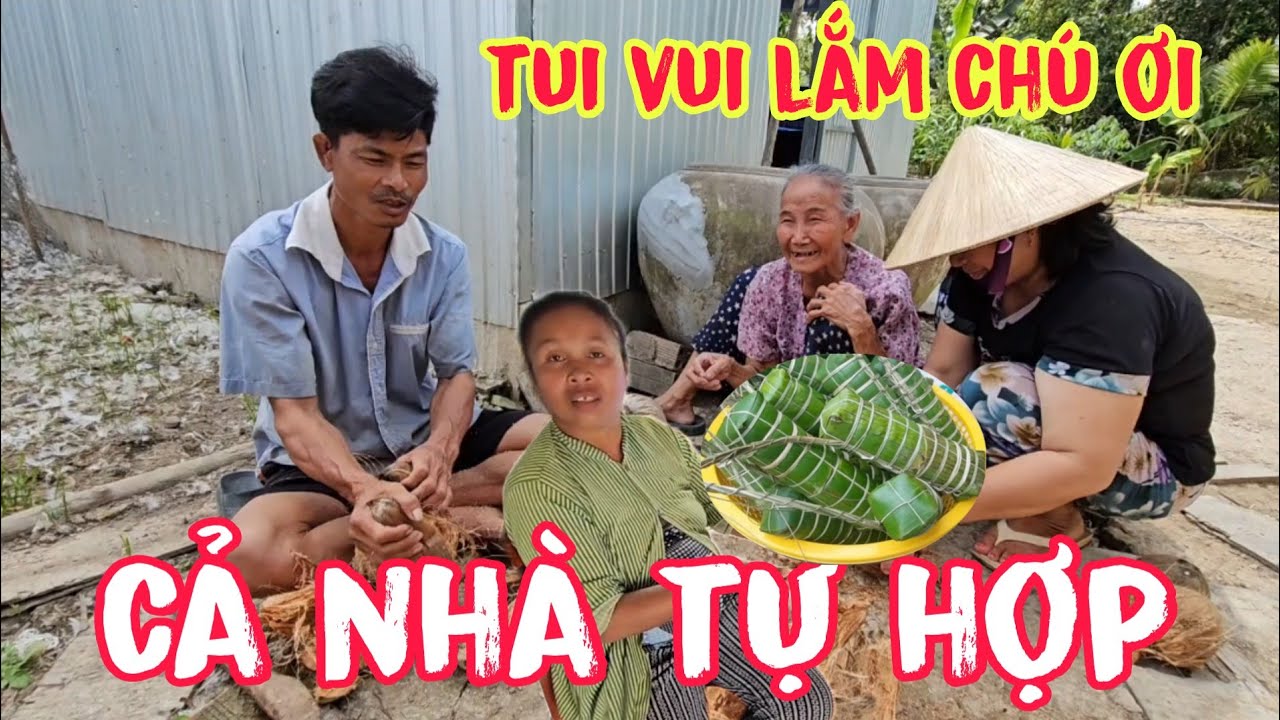 Cả nhà Anh Trung quây quần, đầy đủ để làm đều này #gocnhosoctrang24h #anhtrungchuongvit 