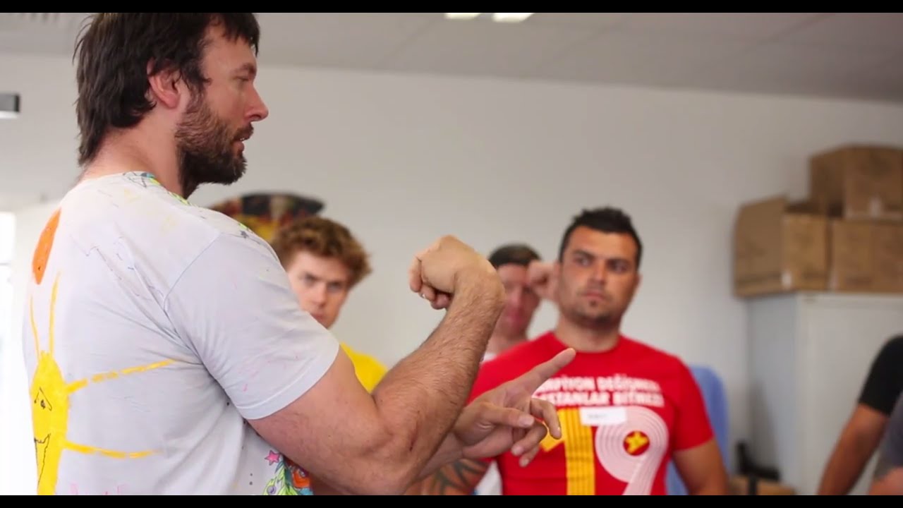 Devon Larratt Armwrestling Seminar - Part 4 - Regripping