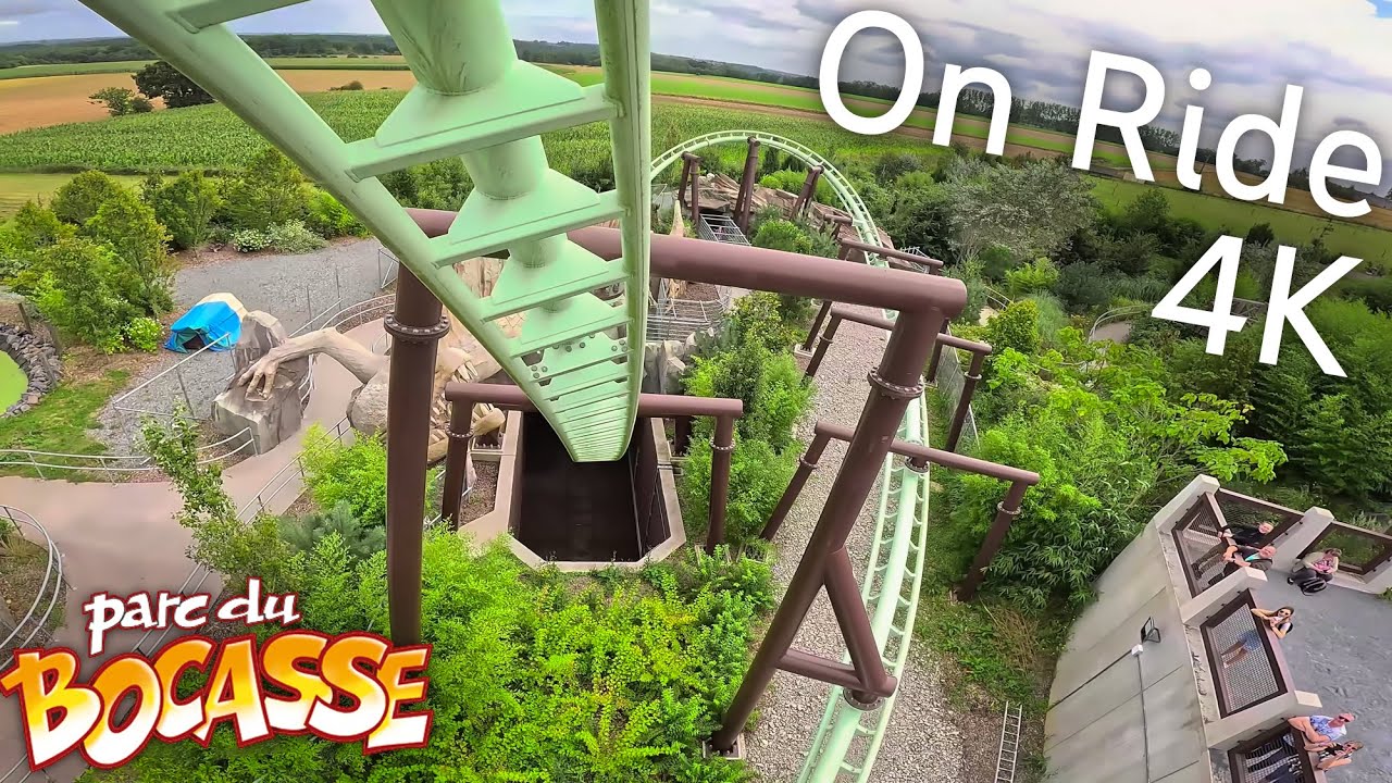 [4K] Orochi - On Ride POV - Parc du Bocasse - France