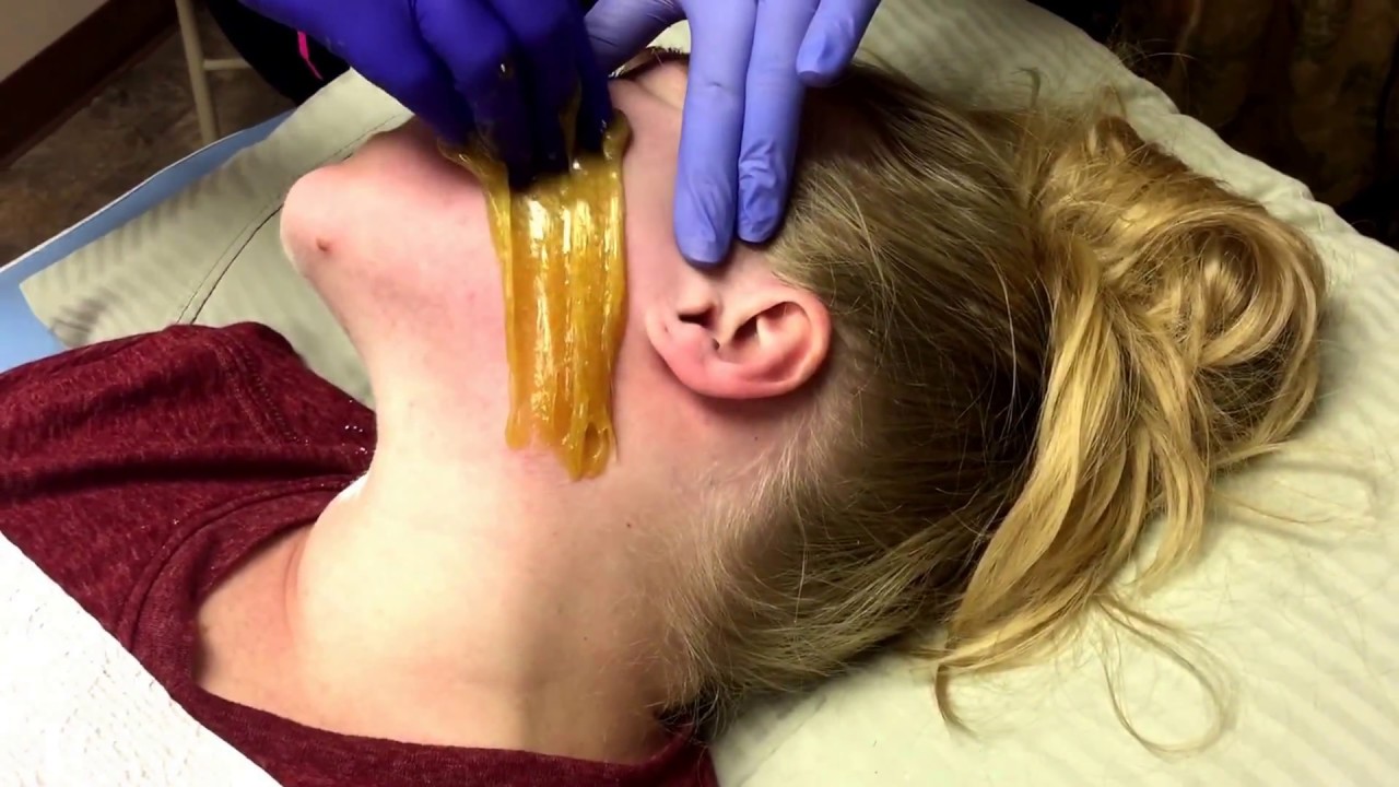 Facial, Chin, Cheek and Lip Sugaring. Located between Dallas and Fort Worth, Texas.