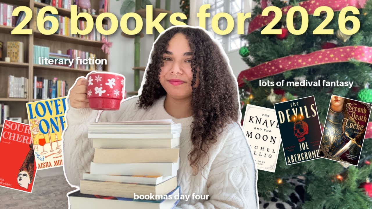 26 книг, которые я хочу прочитать в 2026 году 🎄📚 🌟 День 4 книжного Рождества
