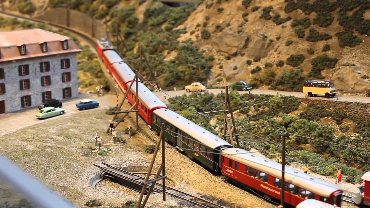H0m Modellbahn - FurkaOberalp - Willi Rutz