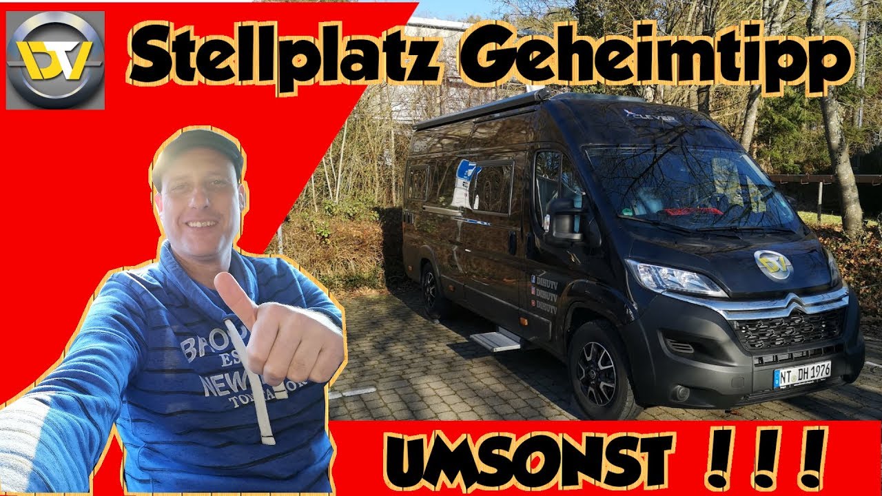 WOHNMOBIL STELLPLATZ | super gelegen und absolut umsonst | STROM kostenlos | Geheimtipp
