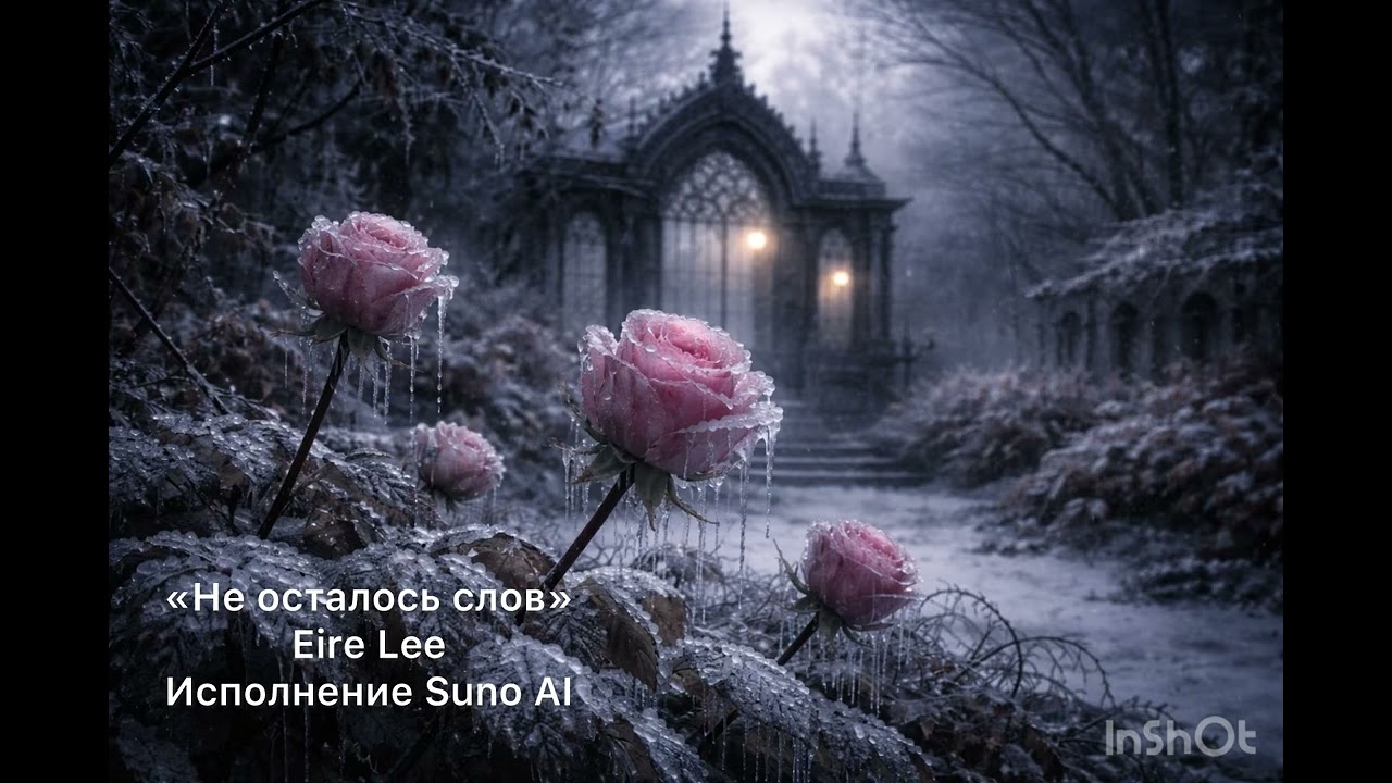 Песня «Не осталось слов», исполнение Suno AI, текст авторский