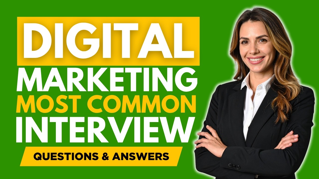 Top 25 Digital Marketing Interview Questions and Answers for 2026 | Digital Marketing Interview