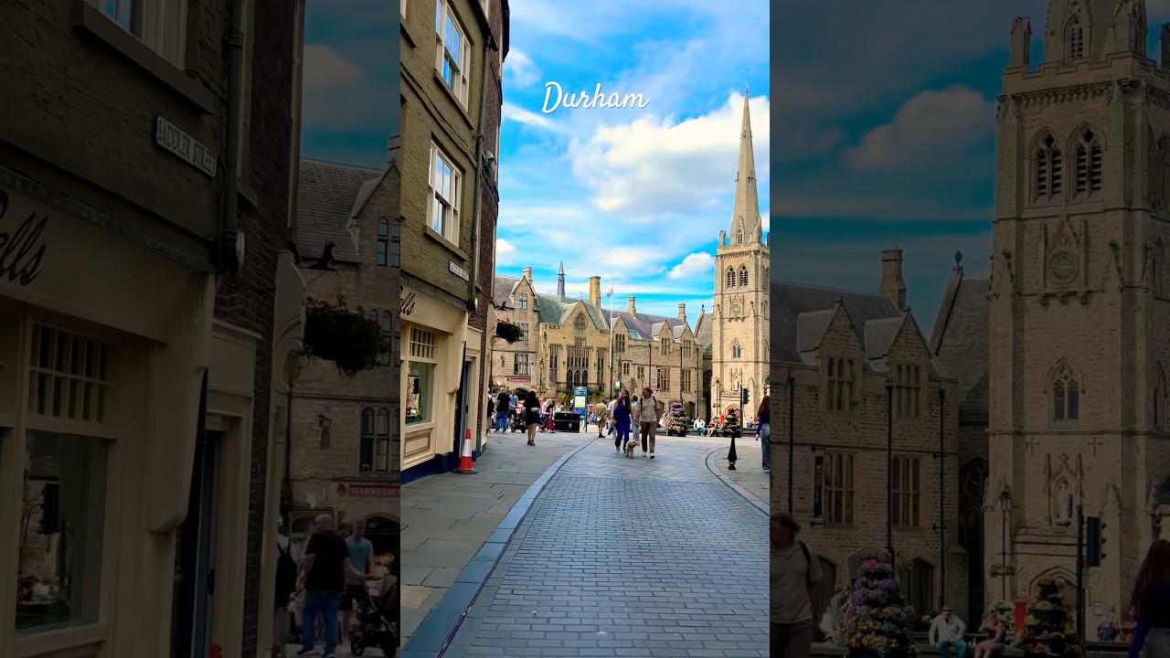 Durham city centre short walk #travel #citycentre #walkingtour