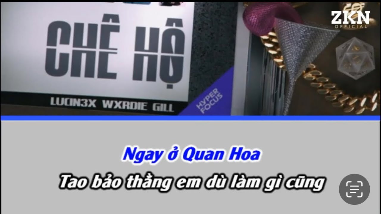 Chê Hộ - Wxrdie | Karaoke