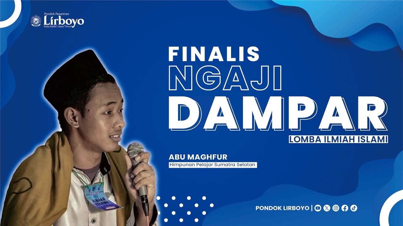 FINALIS LOMBA NGAJI DAMPAR 2023 | ABU MAGHFUR - Himpunan Pelajar Sumatera Selatan