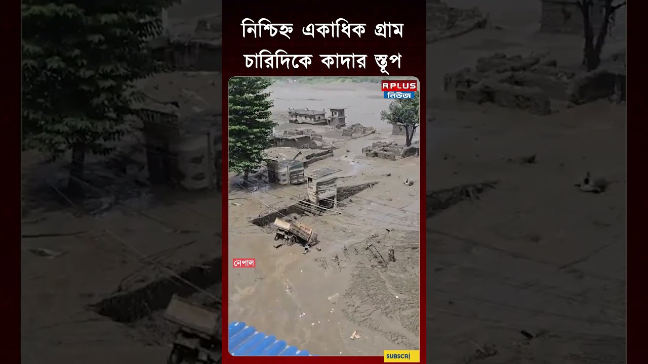 Nepal Flash FLood: নেপালে মাইলের পর মাইল এলাকা কাদার স্তূপে | Nepal News | Flood Update