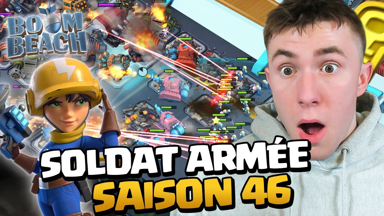 On fait des RAVAGES avec les Soldates Armées ! Boom Beach