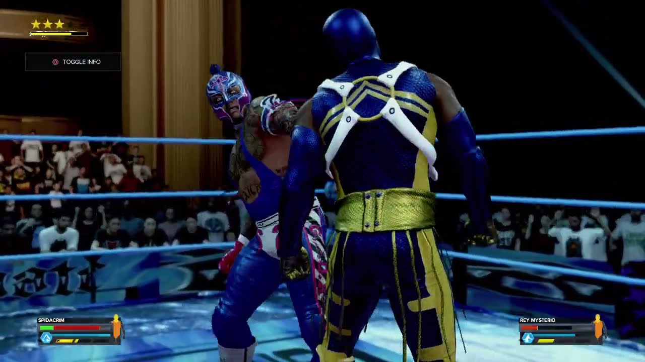 WWE 2K24 ULTIMATE SMACKDOWN|Rey Mysterio vs Spectre(SPIDACRIM)