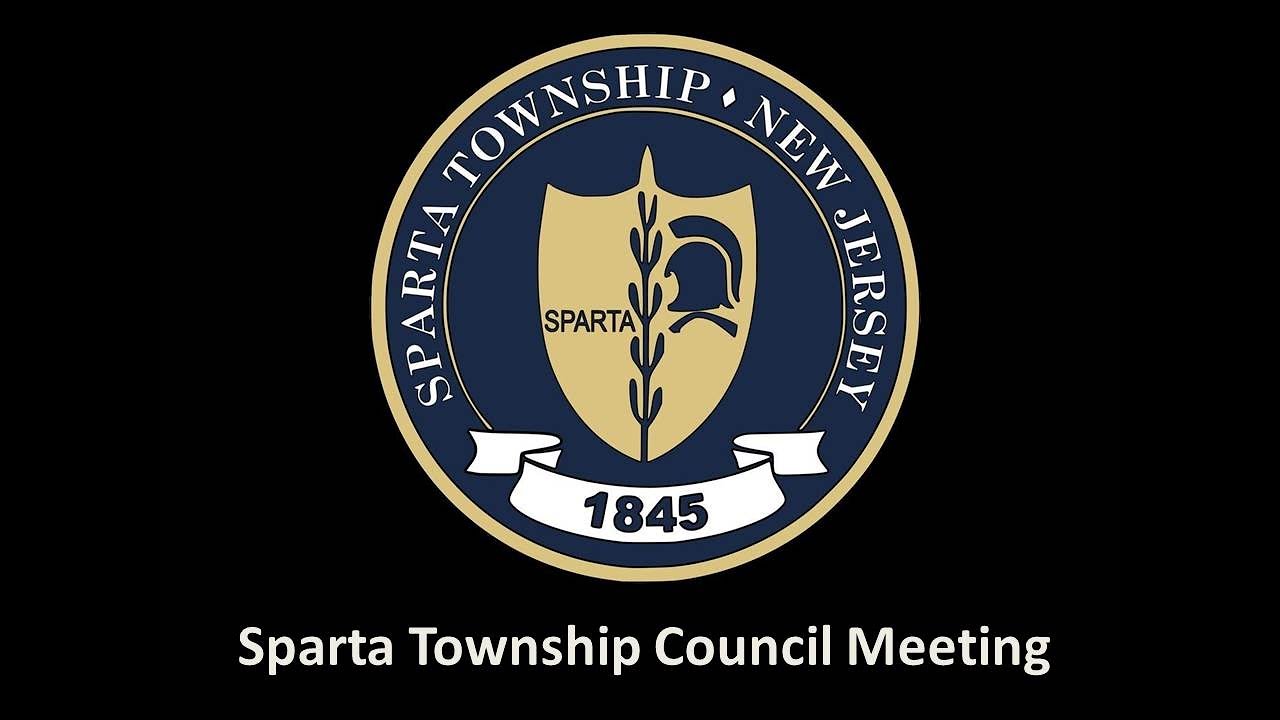 Sparta Township Council Meeting -  Tuesday June 23, 2026