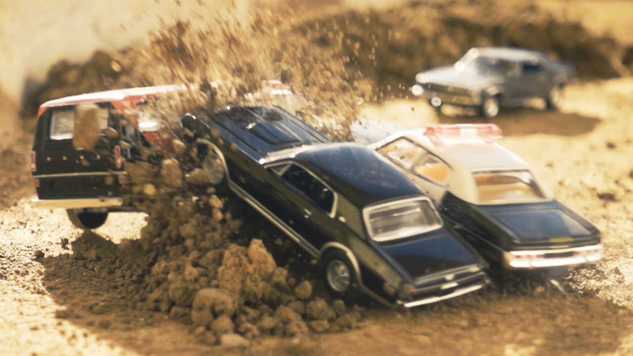 1:64 Diecast Car Crash Compilation - 1000fps Super Slow Motion