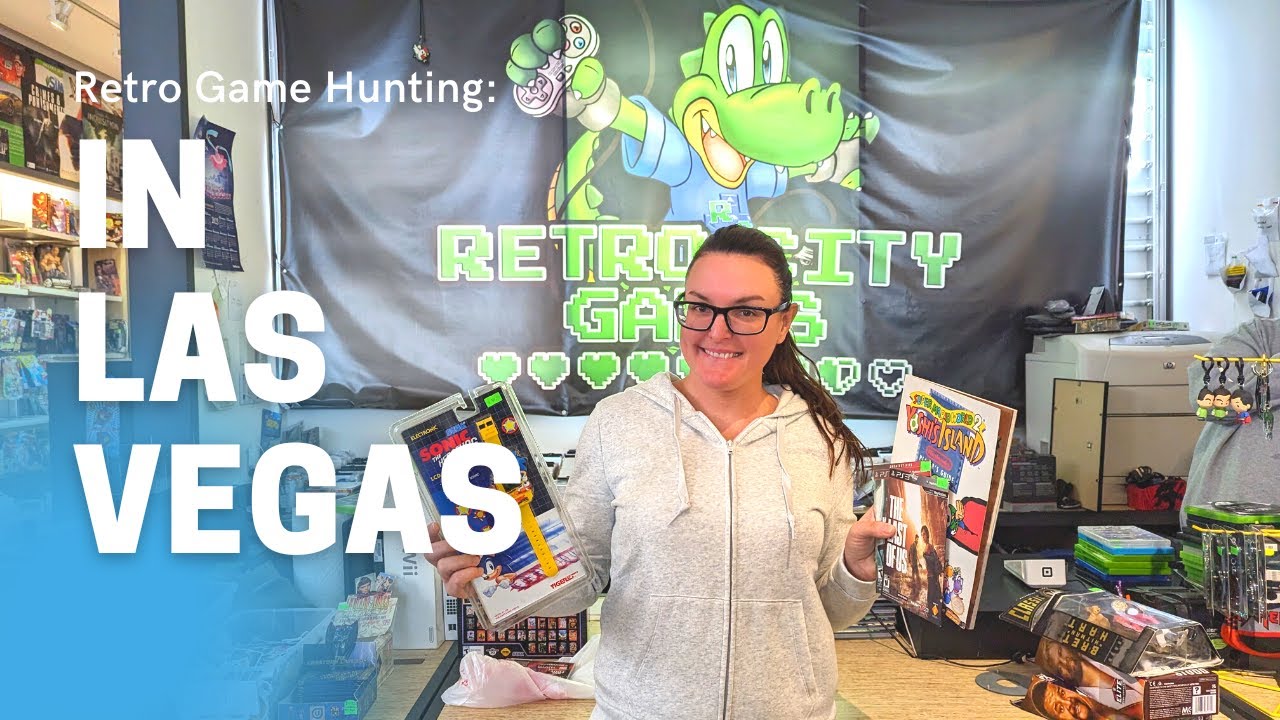 What to do in Las Vegas? Visit a Retro Video Game store | Retro City Games Walkthrough
