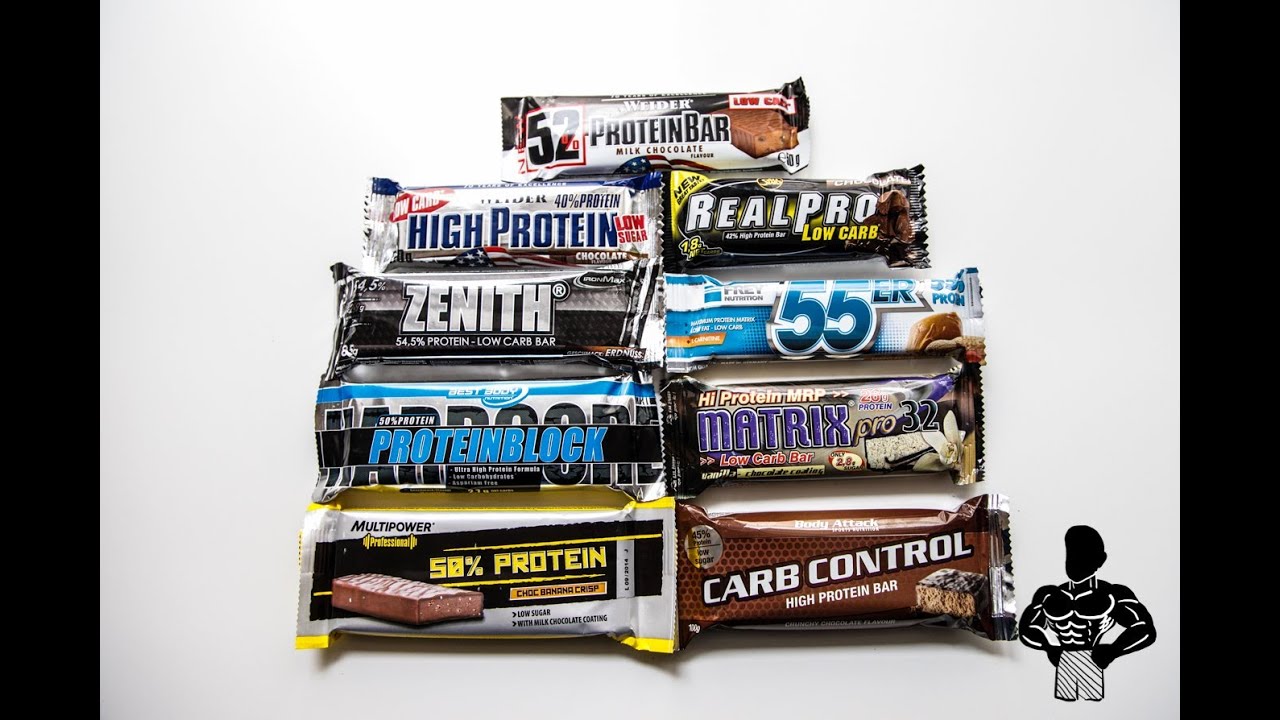 Die besten Low Carb Proteinriegel im Test