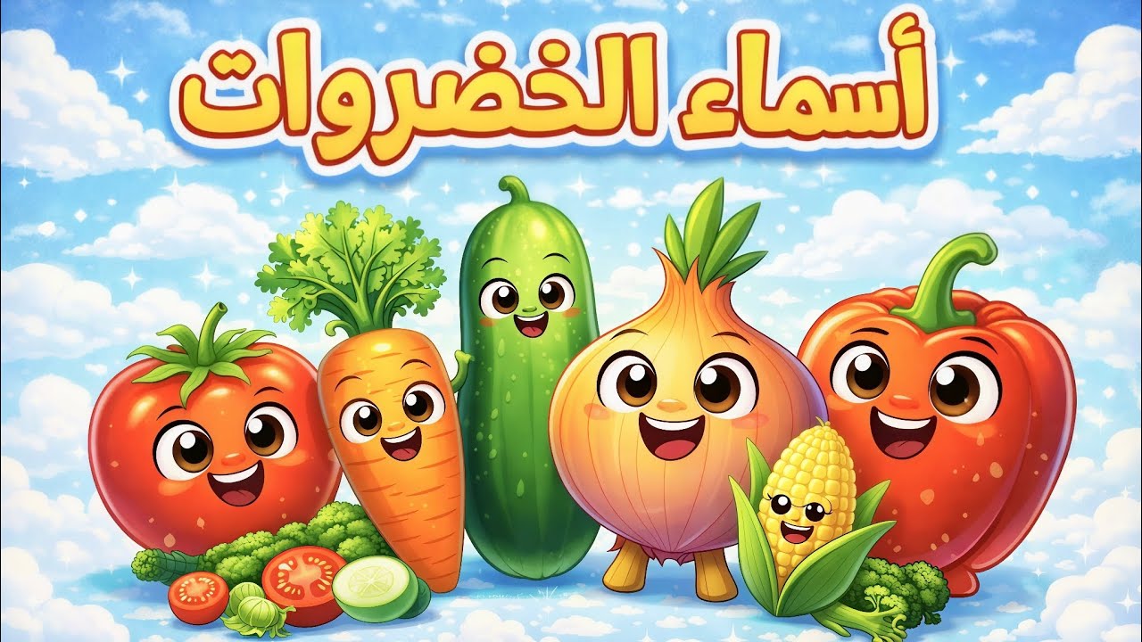 أسماء الخضروات للأطفال 🌽🍅 |كرنفال الأطفال - Kids Carnival
