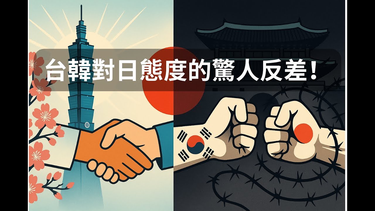 同樣被殖民50年，為何台灣親日，韓國卻恨之入骨？解開東亞最矛盾的歷史心結！