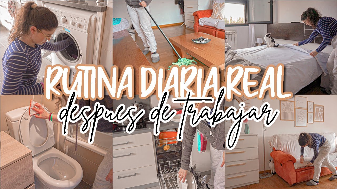 LIMPIEZA DESPUÉS del TRABAJO en 1 HORA 🕙 | MOTIVATE CONMIGO a LIMPIAR la CASA 🧽 | A mi manera